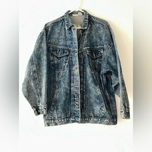 Vintage 80s 90s Brittania Blue Denim Jacket